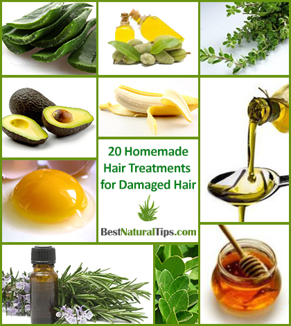20 Homemade Hair Treatments For Damaged Hair