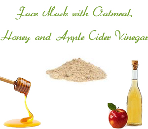 Homemade face mask apple cider vinegar